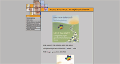 Desktop Screenshot of neue-balance.ch